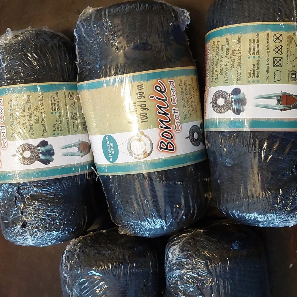 Bonnie Craft Cord yarn Knotting Crafting Weaving Crocheting Knitting 4mm-100yd - Picture 5 of 5